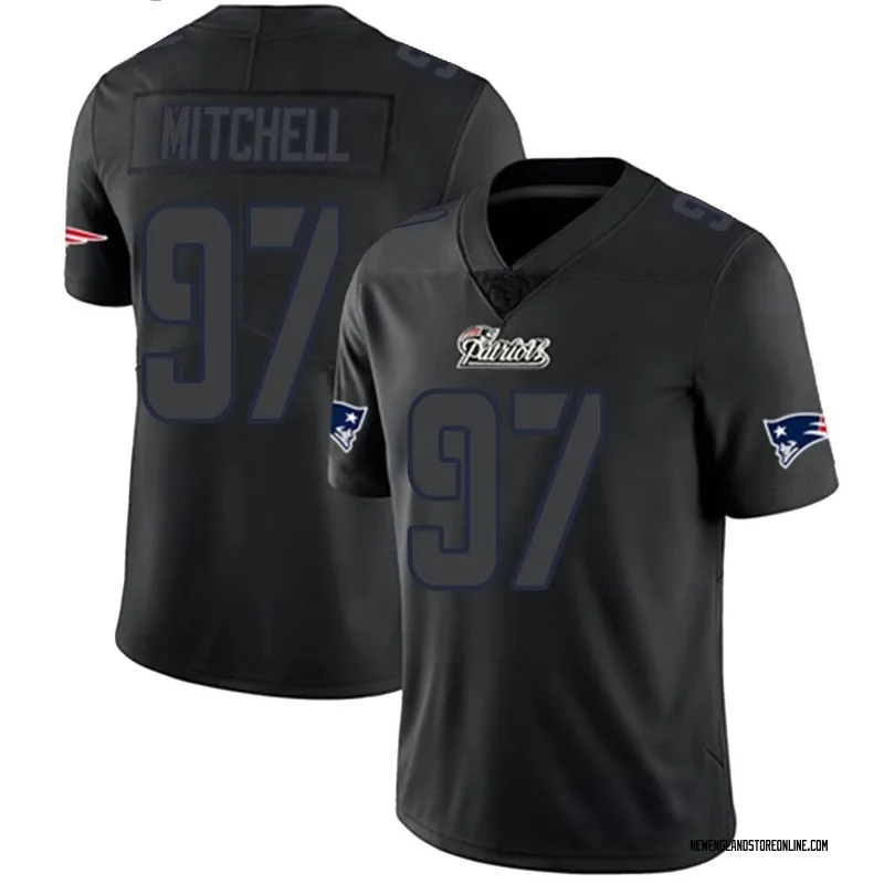 Women's Nike DaMarcus Mitchell Navy New England Patriots Game Player Jersey