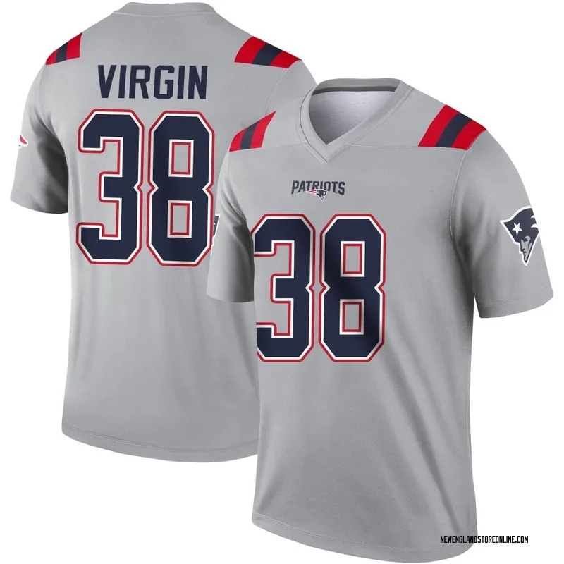 Dee Virgin Jersey, Dee Virgin Legend, Game & Limited Jerseys, Uniforms -  Patriots Store