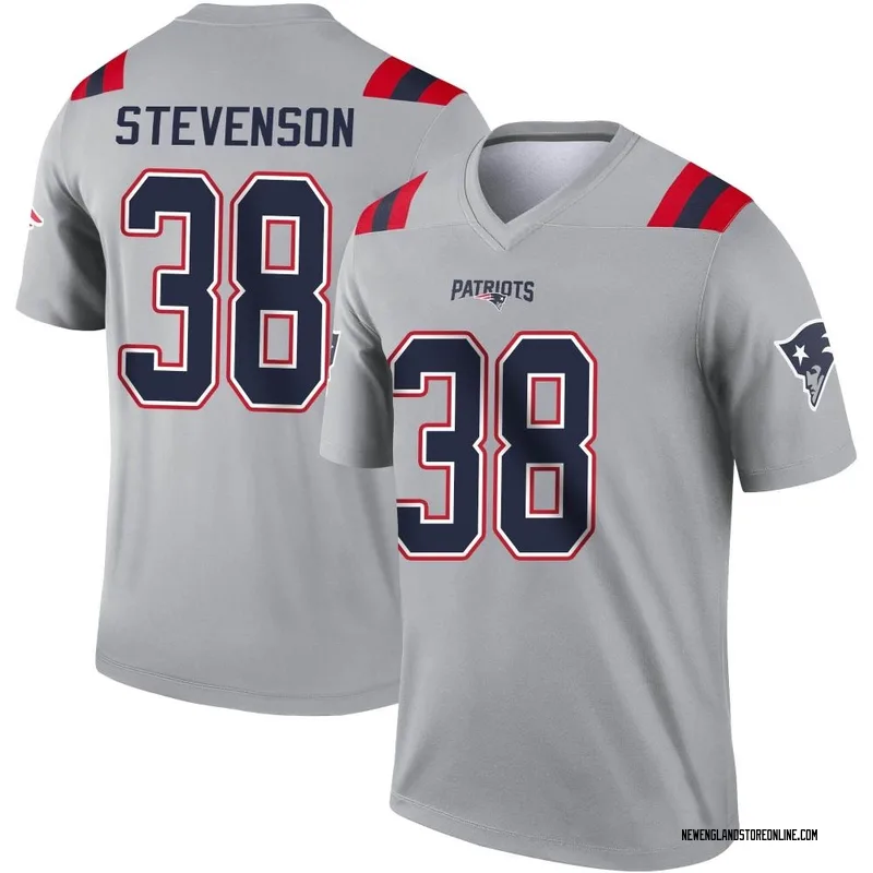 Nike Youth New England Patriots Rhamondre Stevenson #38 Navy Game