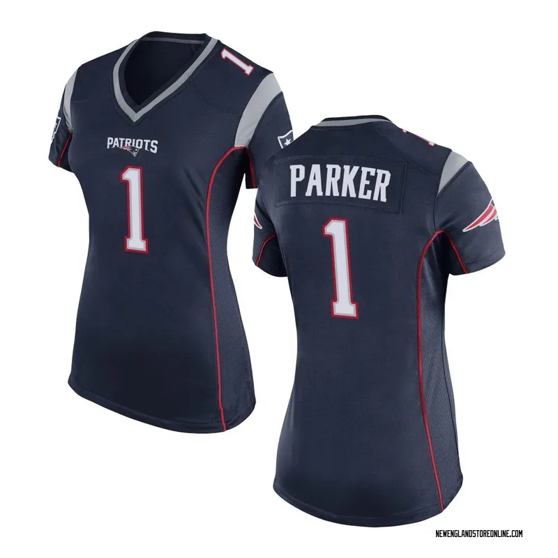 DeVante Parker New England Patriots Women's Game Jersey - Navy - Bluefink