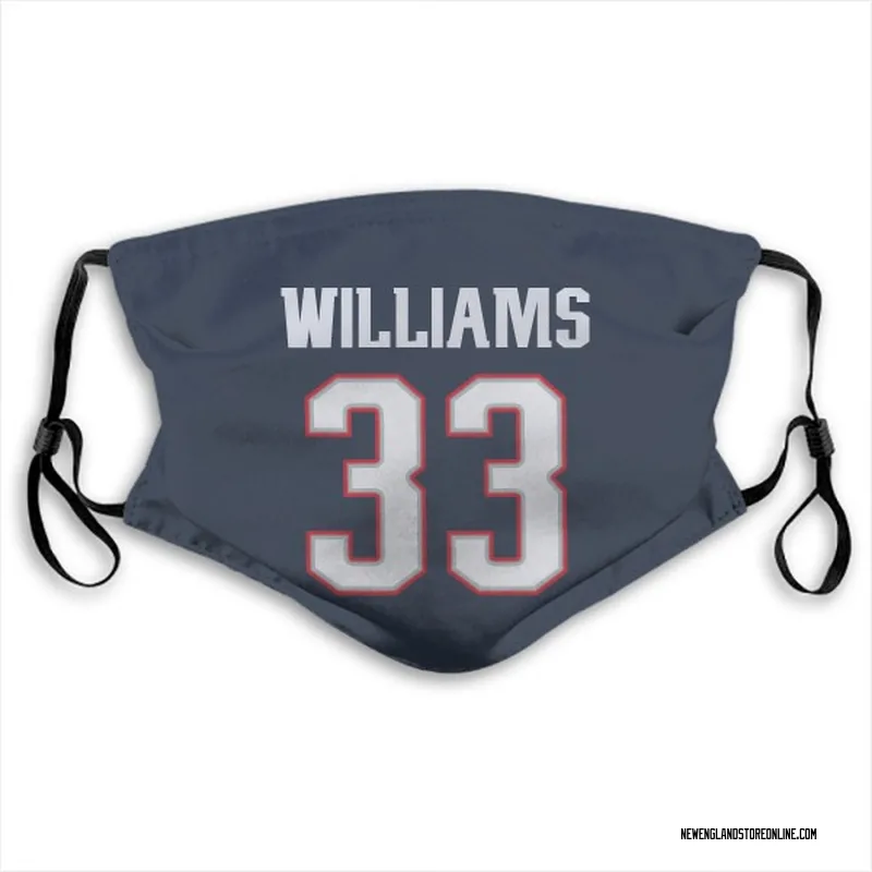 Men's Nike Joejuan Williams Navy New England Patriots Game Jersey