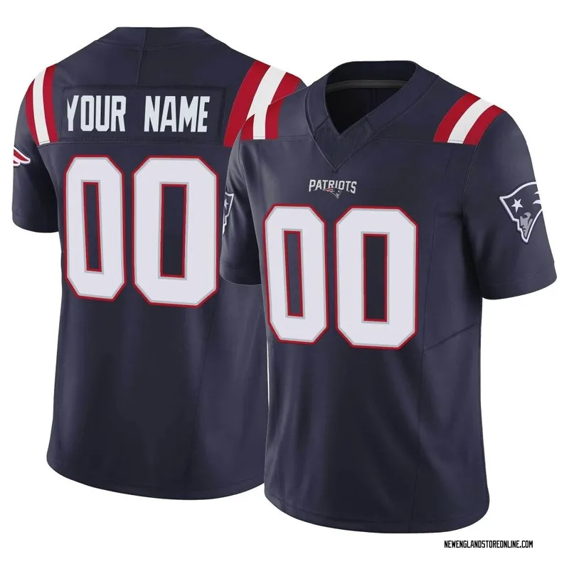 Men's New England Patriots Keion White Nike Red Alternate Team Game Jersey