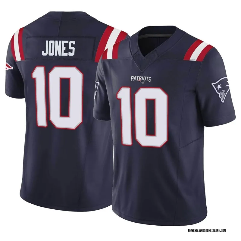 NFL New England Patriots Atmosphere (Mac Jones) Women's Fashion Football  Jersey