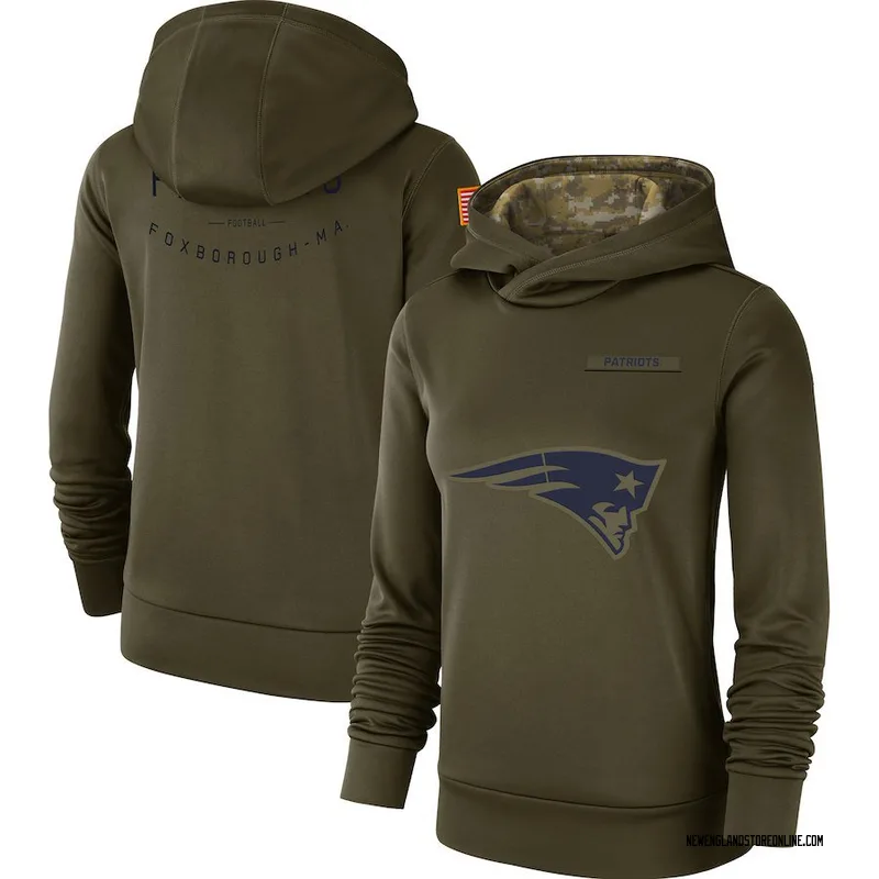 New England Patriots Green Salute To Service Nike Hoodie Hooded Sweatshirt  XL