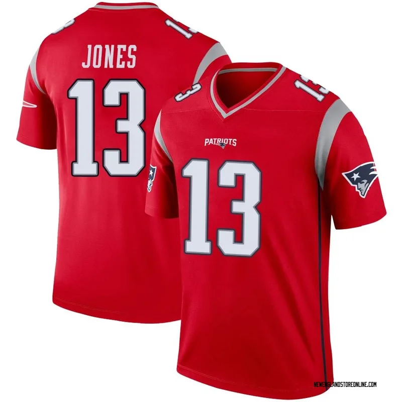 New England Patriots Jack Jones 34 White Vapor Limited Jersey - Bluefink