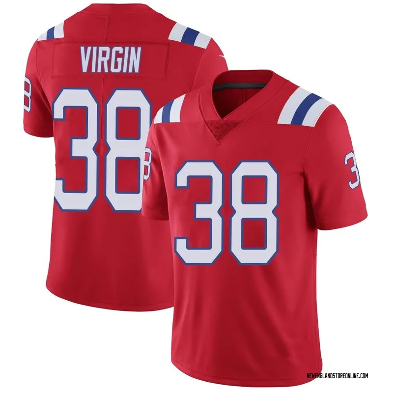 Dee Virgin Jersey, Dee Virgin Legend, Game & Limited Jerseys, Uniforms -  Patriots Store