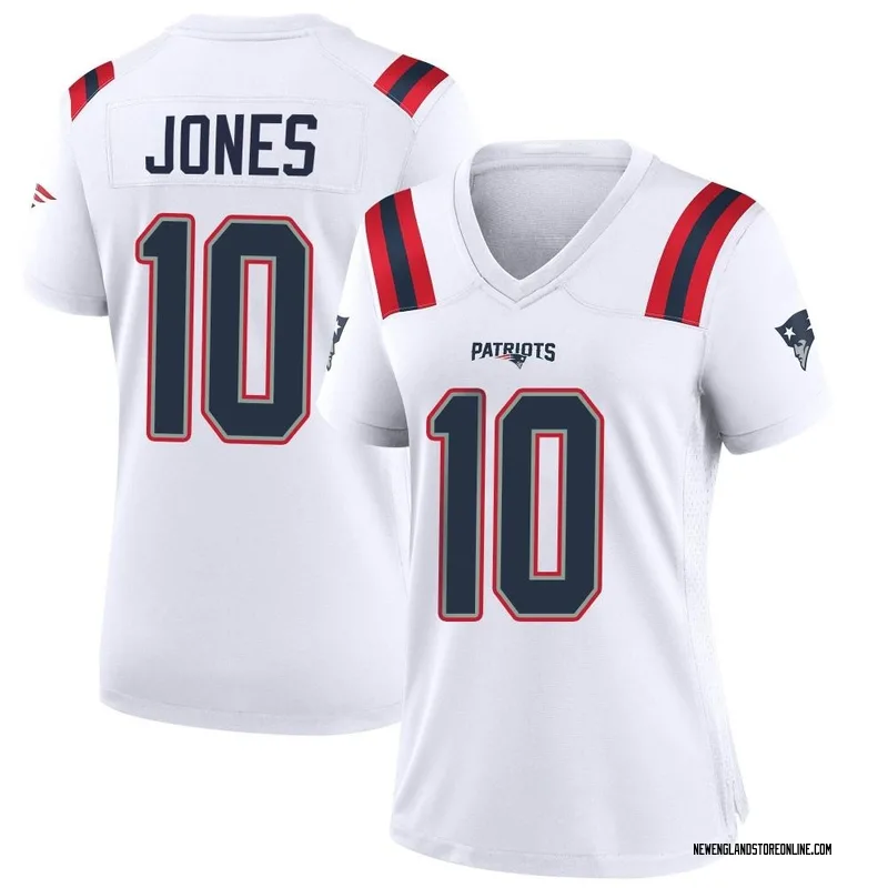 Mac Jones New England Patriots Signed Authentic White Nike Limited Jer –  Diamond Legends Online