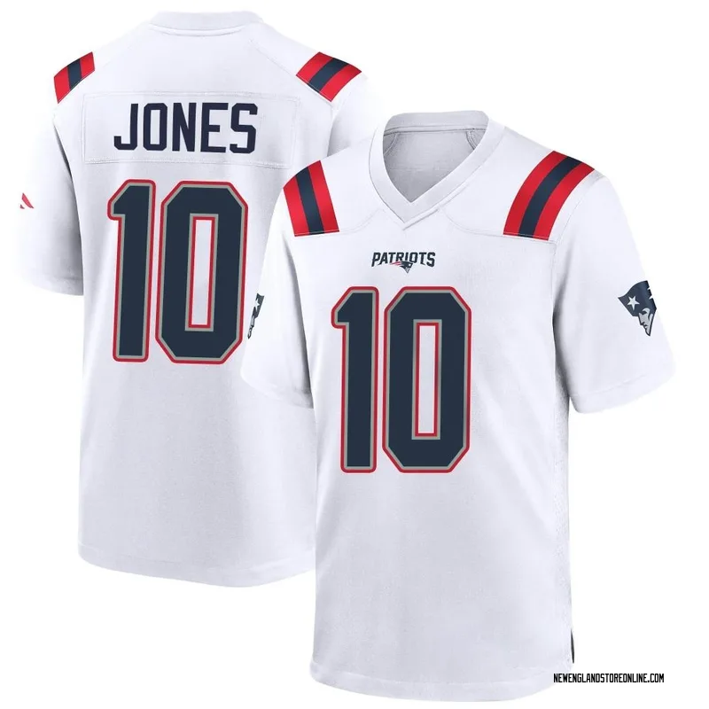 Men's Nike Mac Jones Gray New England Patriots Inverted Legend Jersey